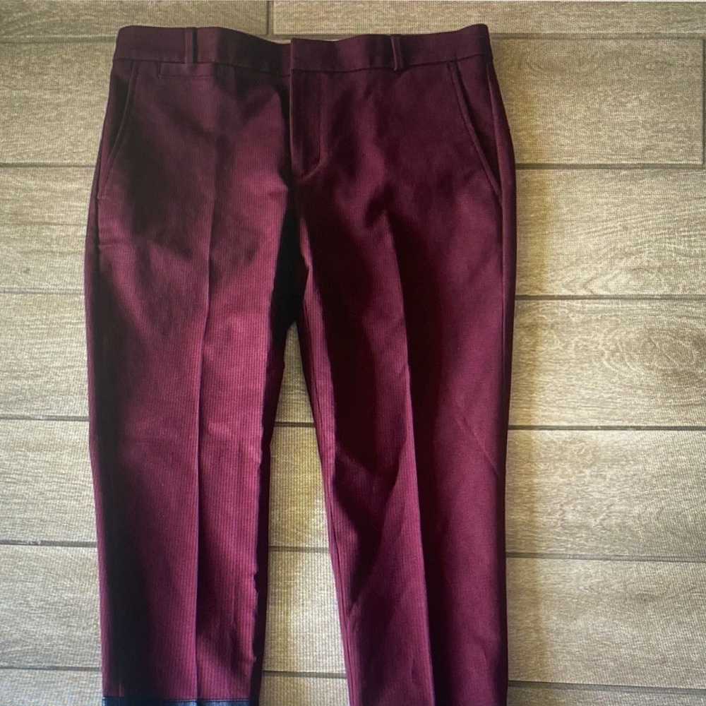 Banana Republic Women's Burgundy Dress Pants